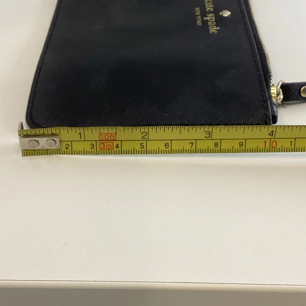 💚 Kate Spade Black Wristlet - Picture 6 of 7